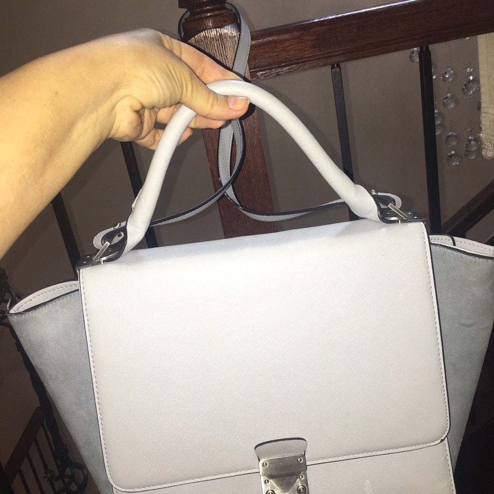 ♦️♦️SOLD eBay♦️♦️Zara crossbody top handle satchel - Picture 4 of 8